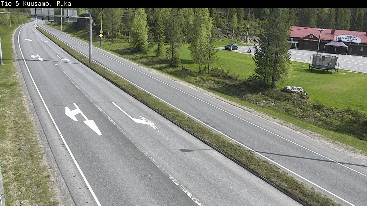 Weather Camera Image Road 5 Kuusamo, Ruka, Kuusamo, Pohjois-Pohjanmaa
