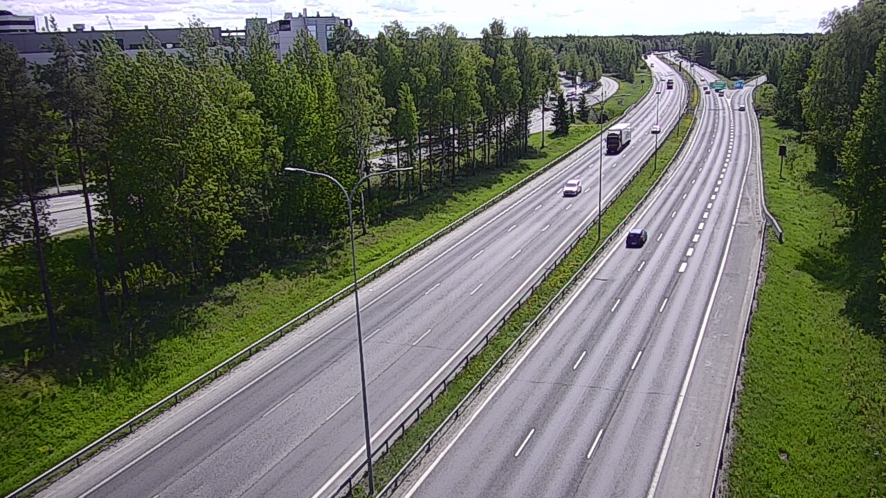 Kelikamerat Kuva Tie 4 Oulu, Kontinkangas, Oulu, Pohjois-Pohjanmaa