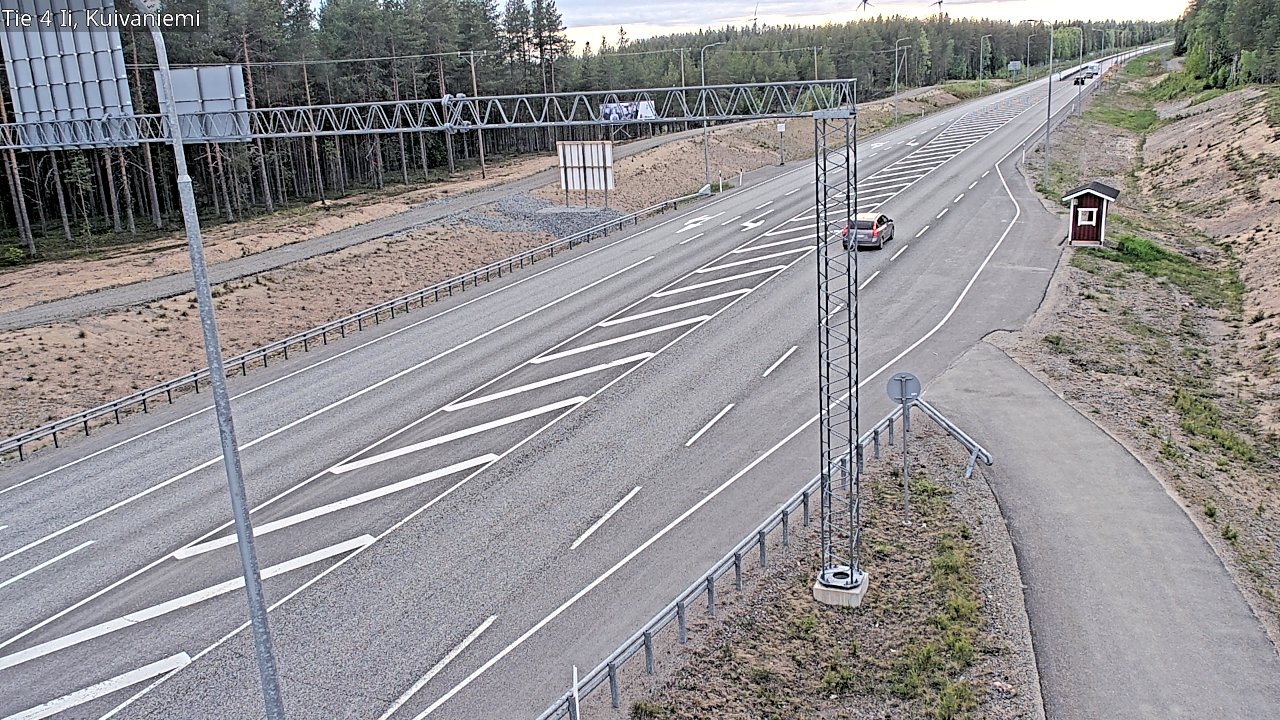 Weather Camera Image Road 4 Ii, Kuivaniemi, Ii, Pohjois-Pohjanmaa