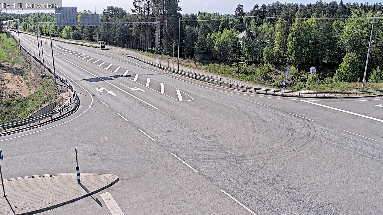 Weather Camera Image Road 4 Ii, Kuivaniemi, Ii, Pohjois-Pohjanmaa