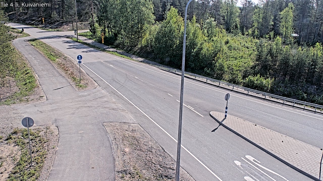Weather Camera Image Road 4 Ii, Kuivaniemi, Ii, Pohjois-Pohjanmaa