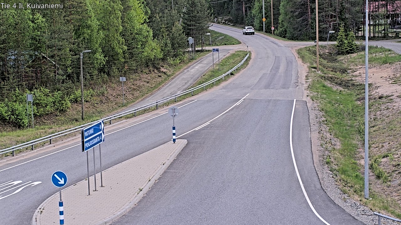 Weather Camera Image Road 4 Ii, Kuivaniemi, Ii, Pohjois-Pohjanmaa