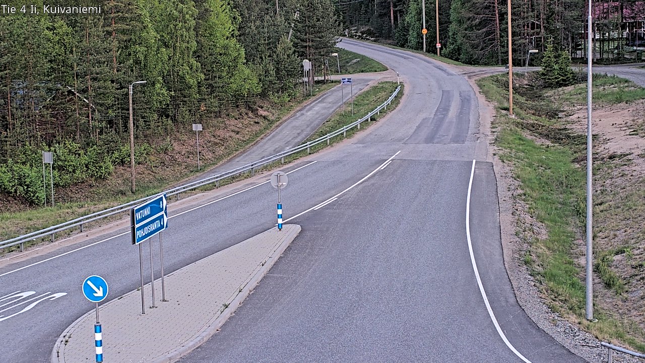 Kelikamerat Kuva Tie 4 Ii, Kuivaniemi, Ii, Pohjois-Pohjanmaa