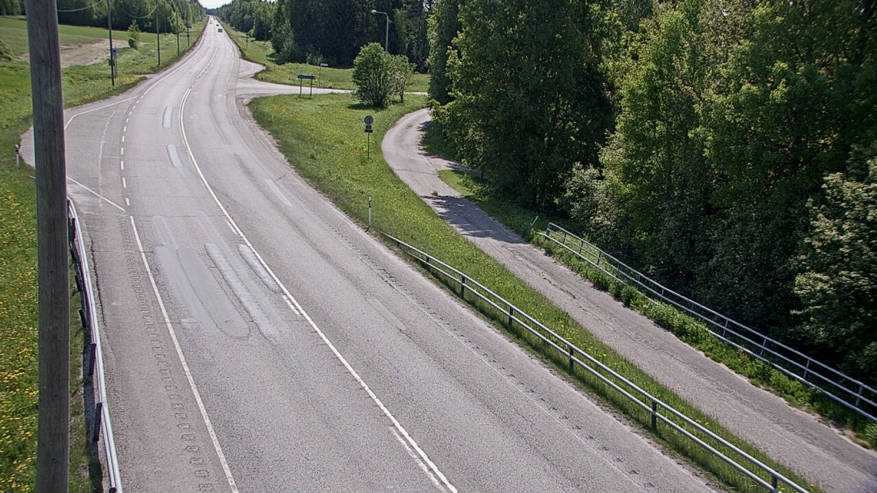 Weather Camera Image Väg 4 Liminka, Alatemmes, Liminka, Pohjois-Pohjanmaa