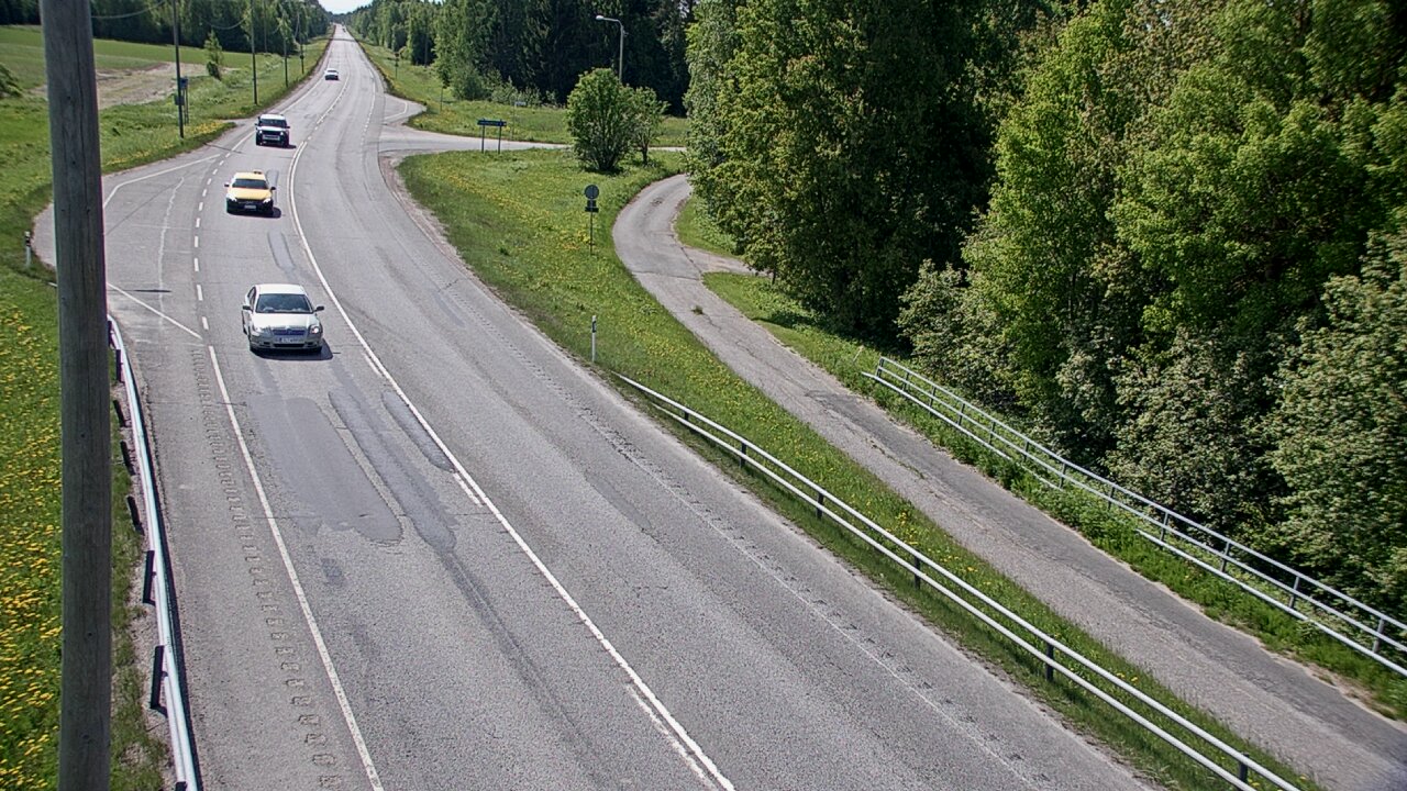 Weather Camera Image Road 4 Liminka, Alatemmes, Liminka, Pohjois-Pohjanmaa