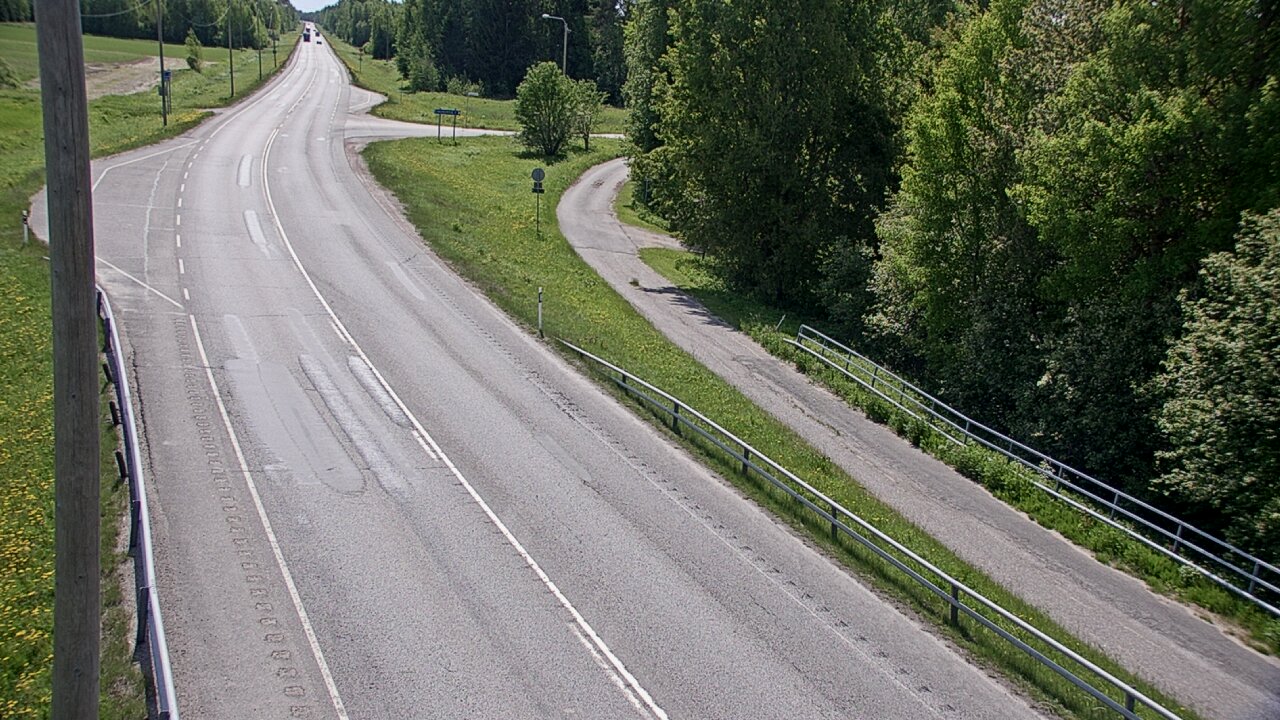 Weather Camera Image Väg 4 Liminka, Alatemmes, Liminka, Pohjois-Pohjanmaa