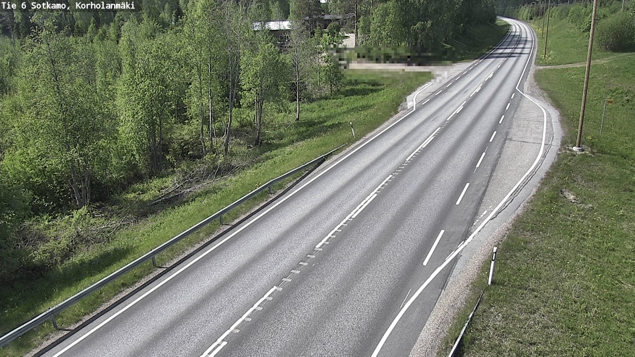 Weather Camera Image Road 6 Sotkamo, Korholanmäki, Sotkamo, Kainuu