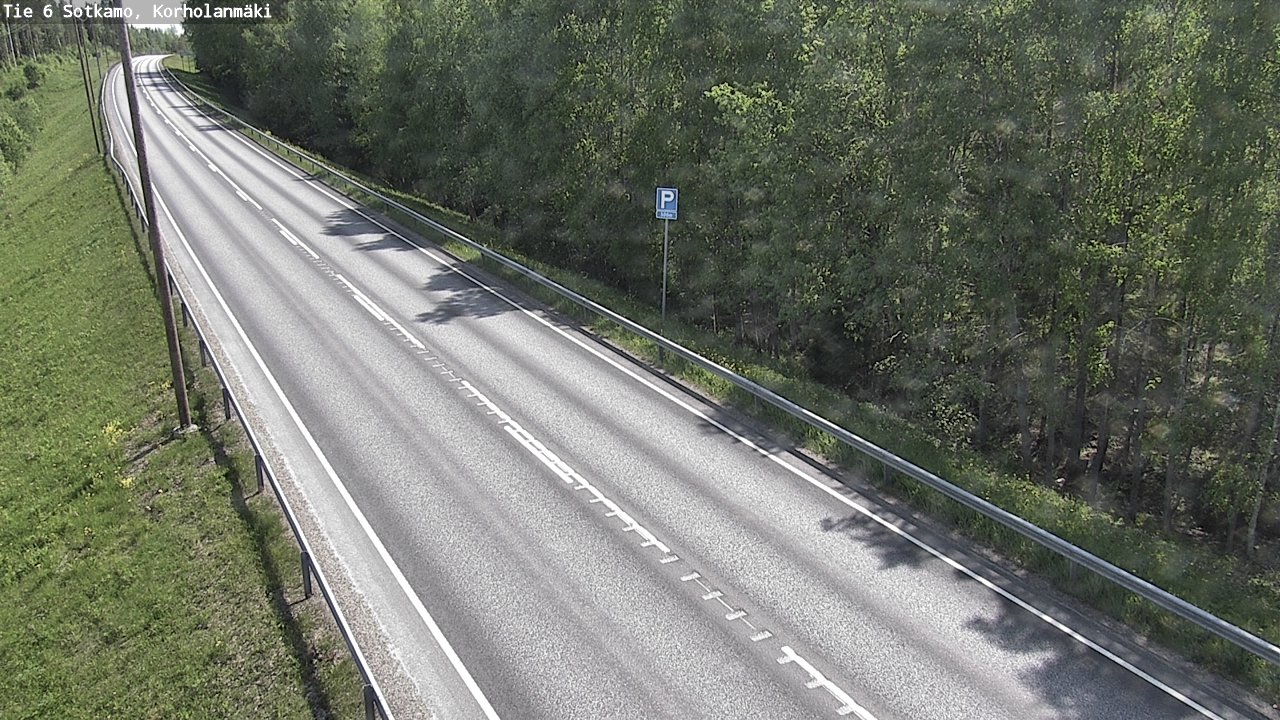 Weather Camera Image Road 6 Sotkamo, Korholanmäki, Sotkamo, Kainuu