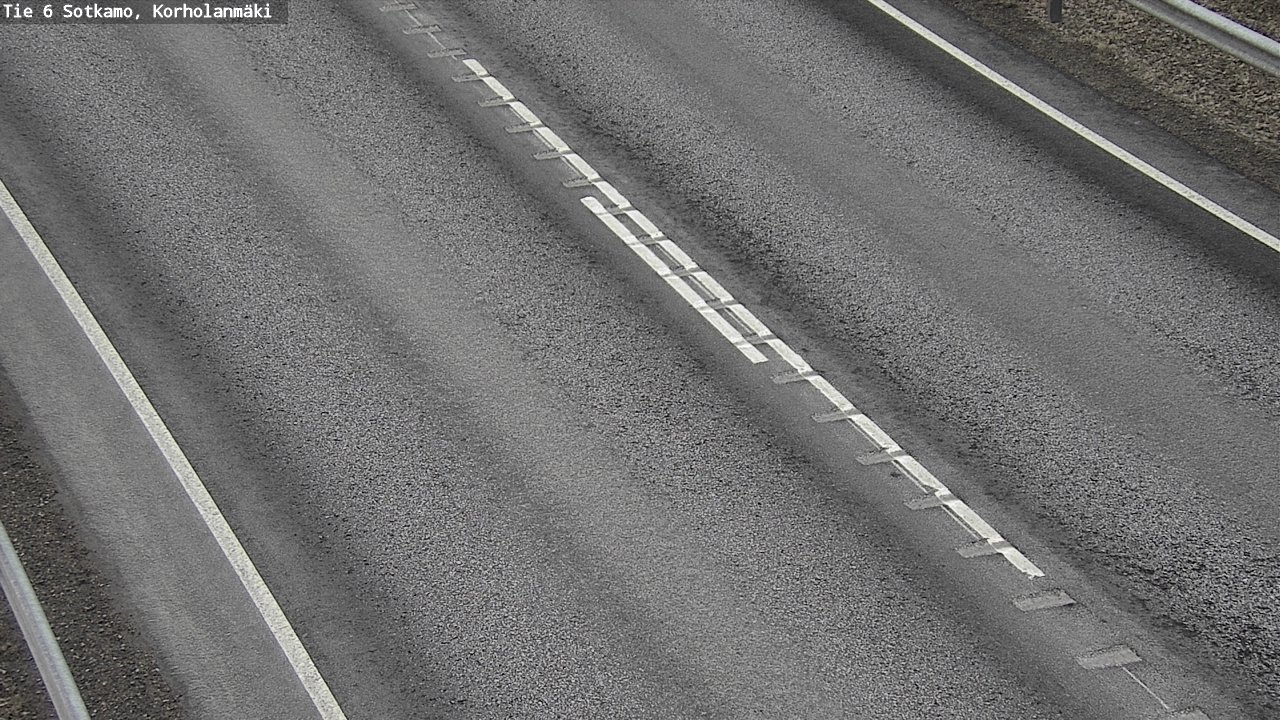 Weather Camera Image Väg 6 Sotkamo, Korholanmäki, Sotkamo, Kainuu
