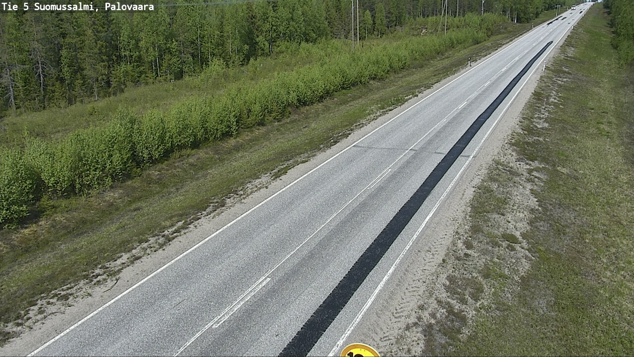 Weather Camera Image Road 5 Suomussalmi, Palovaara, Suomussalmi, Kainuu