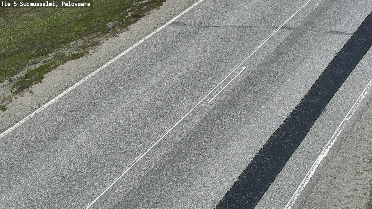 Weather Camera Image Road 5 Suomussalmi, Palovaara, Suomussalmi, Kainuu