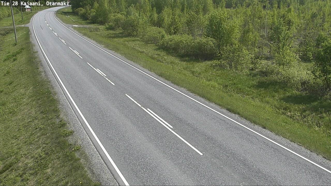 Weather Camera Image Road 28 Kajaani, Otanmäki, Kajaani, Kainuu