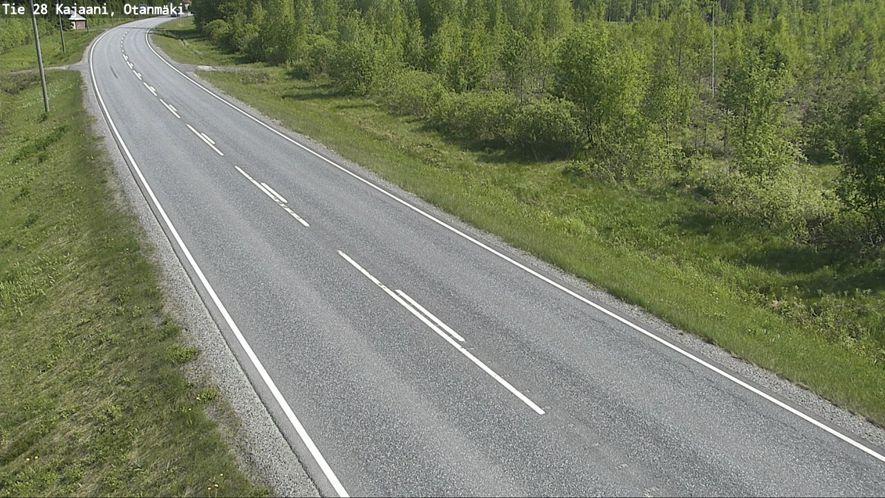 Weather Camera Image Road 28 Kajaani, Otanmäki, Kajaani, Kainuu