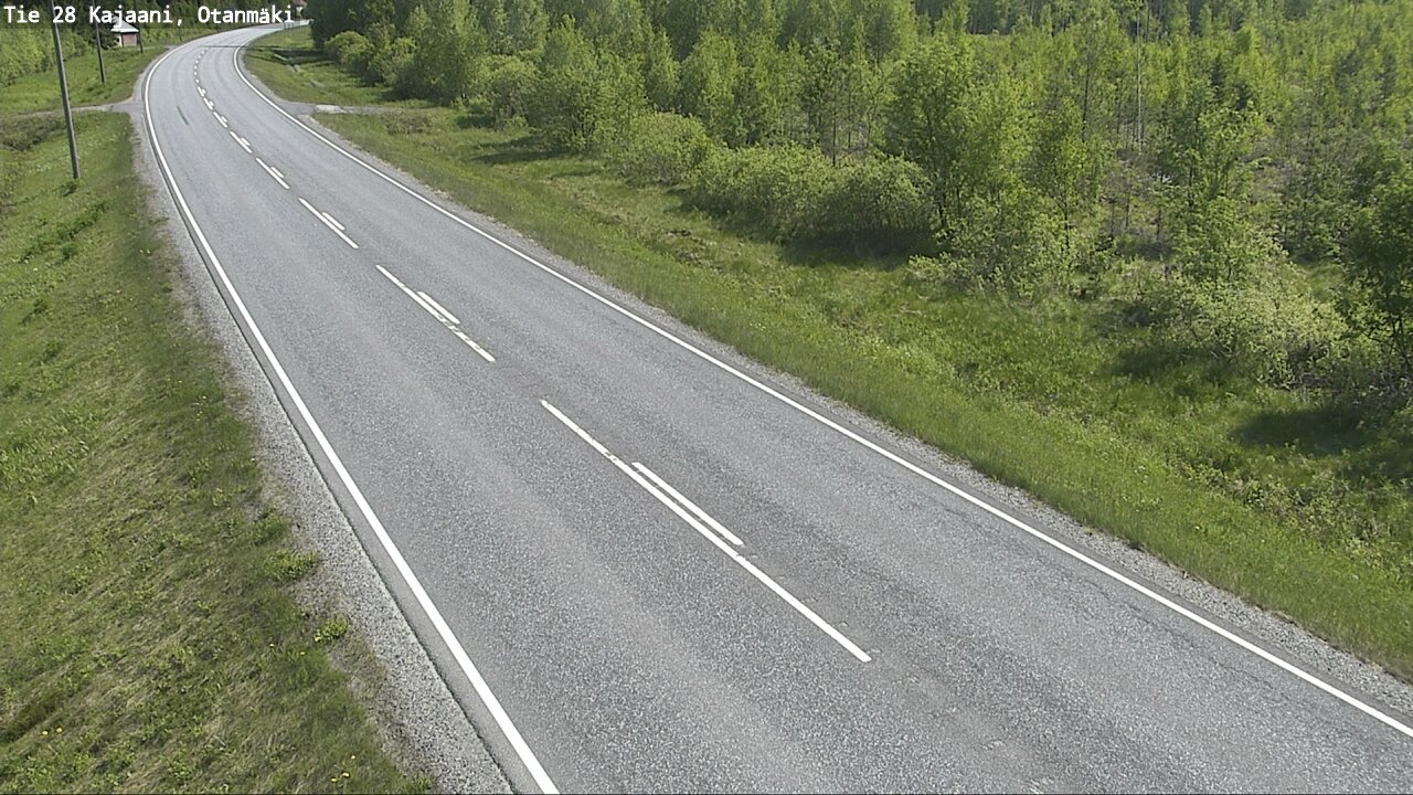 Weather Camera Image Road 28 Kajaani, Otanmäki, Kajaani, Kainuu