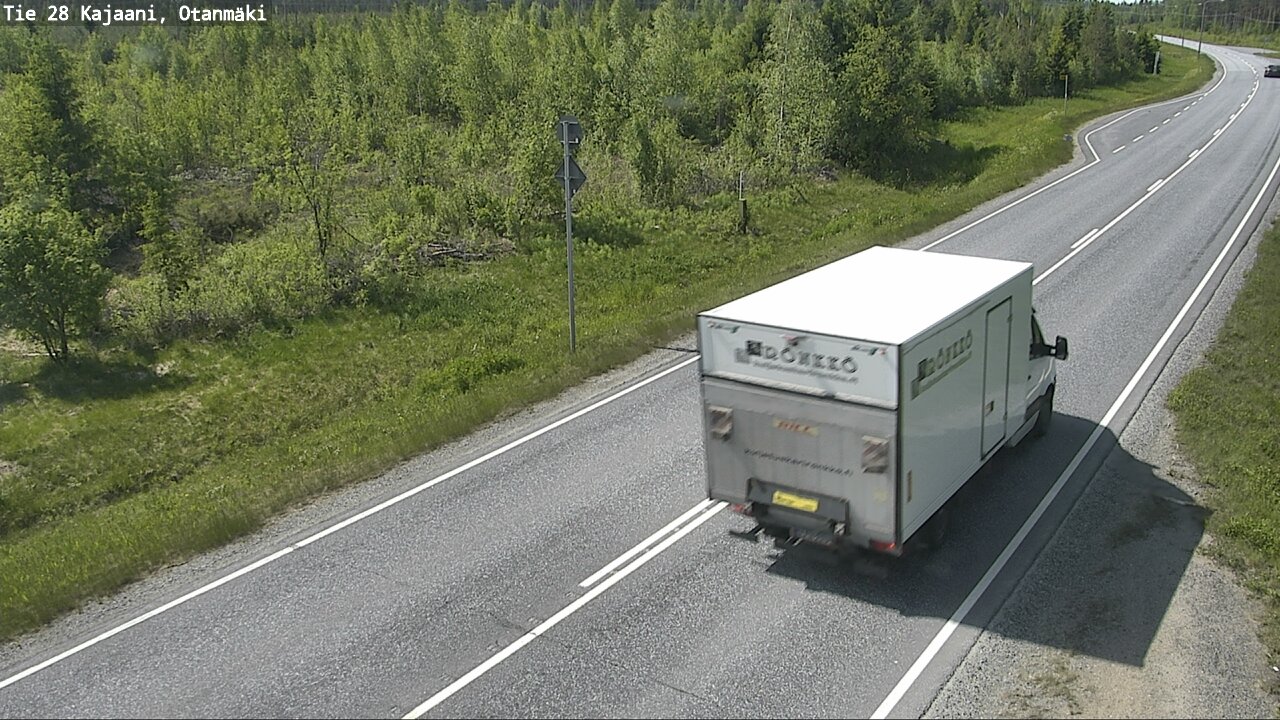 Weather Camera Image Road 28 Kajaani, Otanmäki, Kajaani, Kainuu