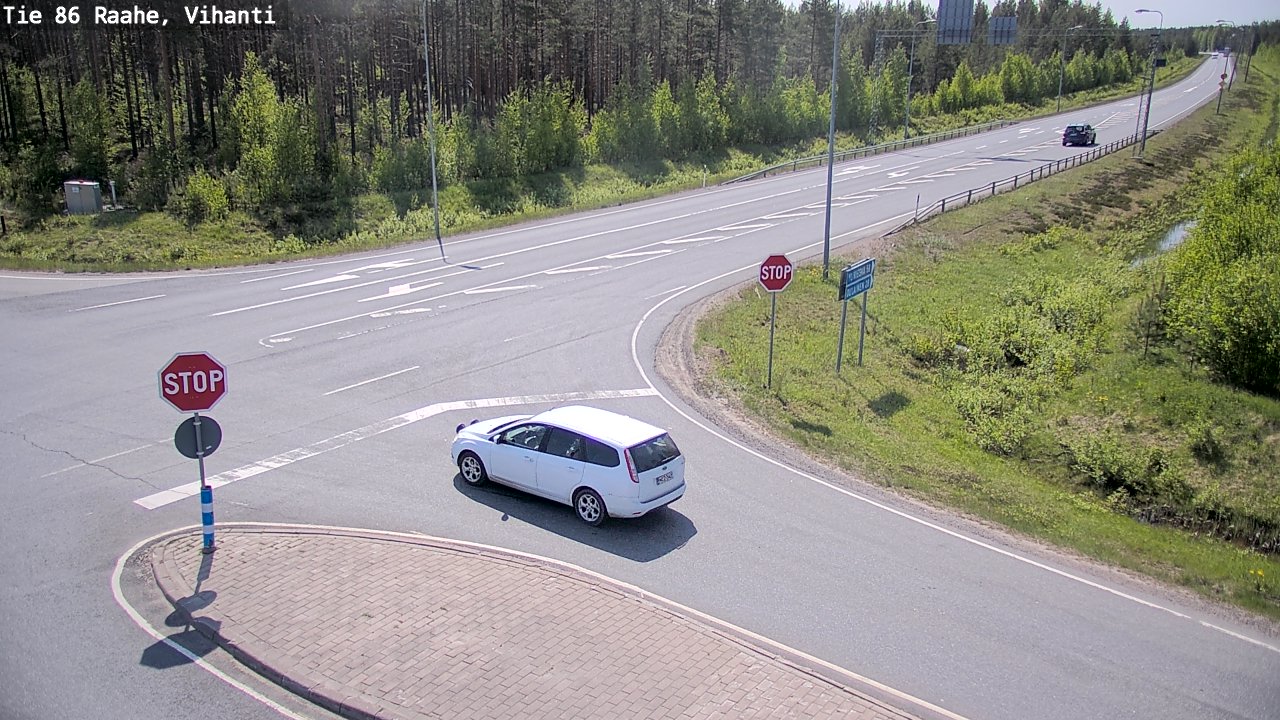 Kelikamerat Kuva Tie 86 Raahe, Vihanti, Raahe, Pohjois-Pohjanmaa