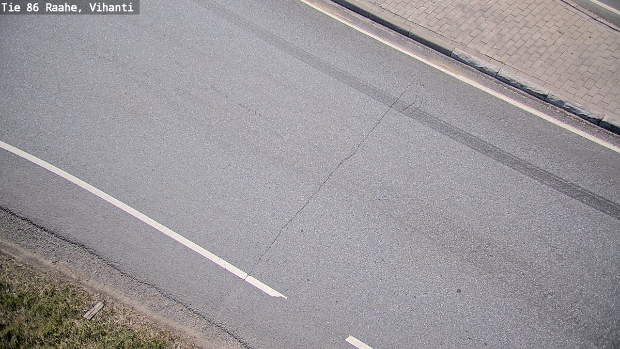 Weather Camera Image Road 86 Raahe, Vihanti, Raahe, Pohjois-Pohjanmaa