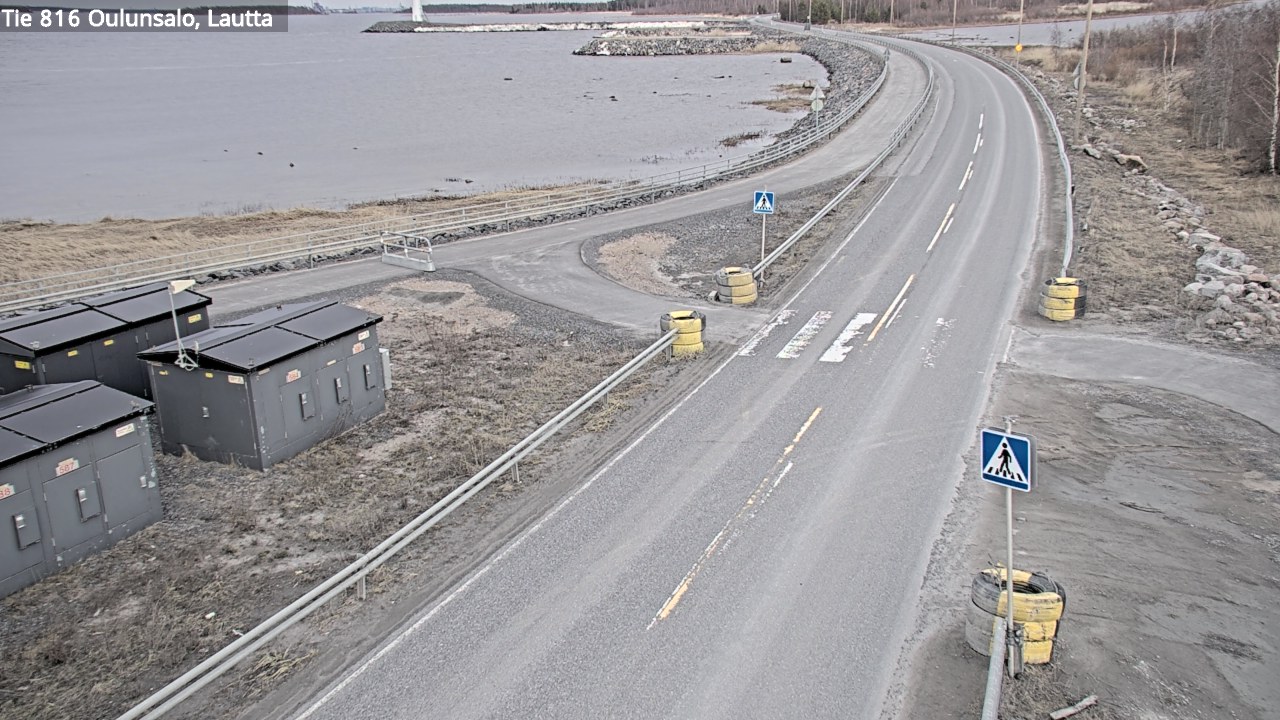 Kelikamerat Kuva Tie 816 Oulunsalo, lauttaranta, Oulu, Pohjois-Pohjanmaa