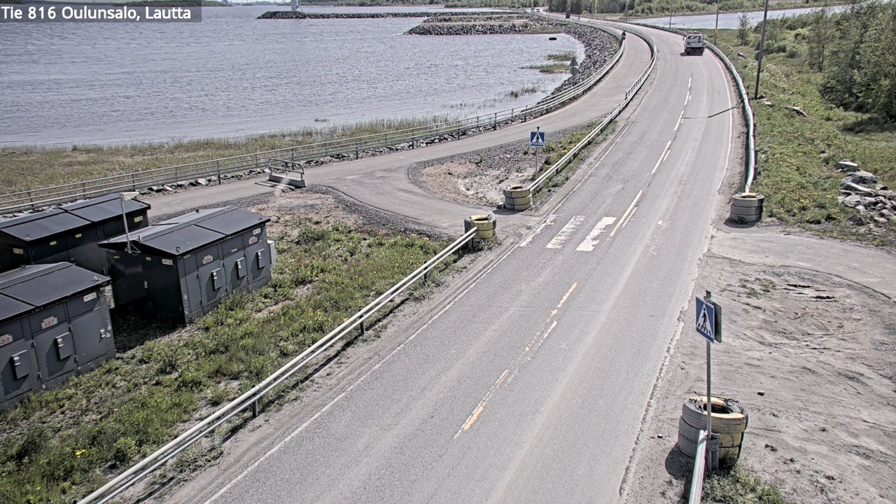 Weather Camera Image Road 816 Oulunsalo, Oulu, Pohjois-Pohjanmaa