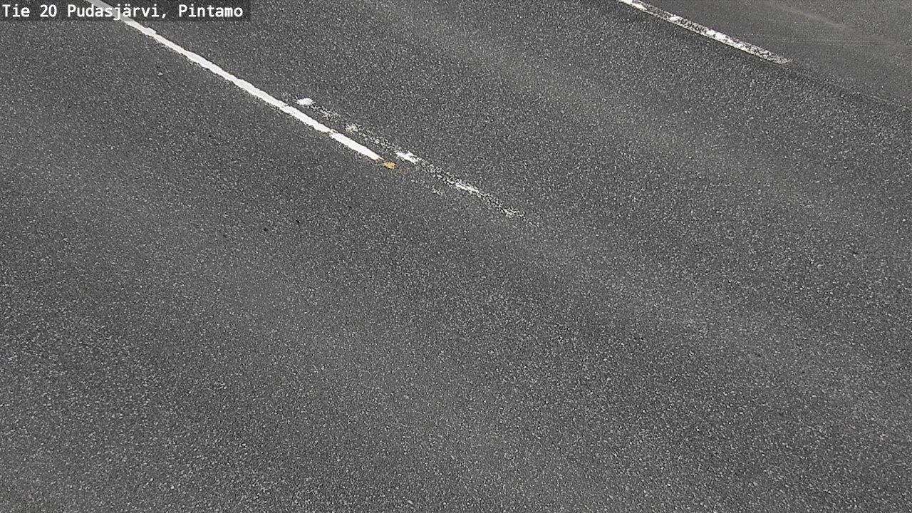 Weather Camera Image Väg 20 Pudasjärvi, Pintamo, Pudasjärvi, Pohjois-Pohjanmaa