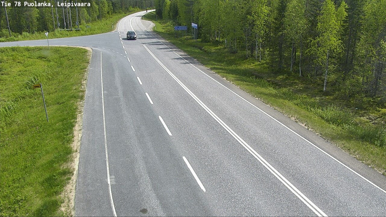 Kelikamerat Kuva Tie 78 Puolanka, Leipivaara, Puolanka, Kainuu