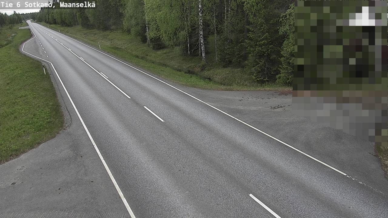Kelikamerat Kuva Tie 6 Sotkamo, Maanselkä, Sotkamo, Kainuu