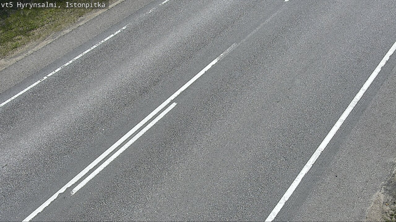 Weather Camera Image Väg 5 Hyrynsalmi, Istonpitkä, Hyrynsalmi, Kainuu