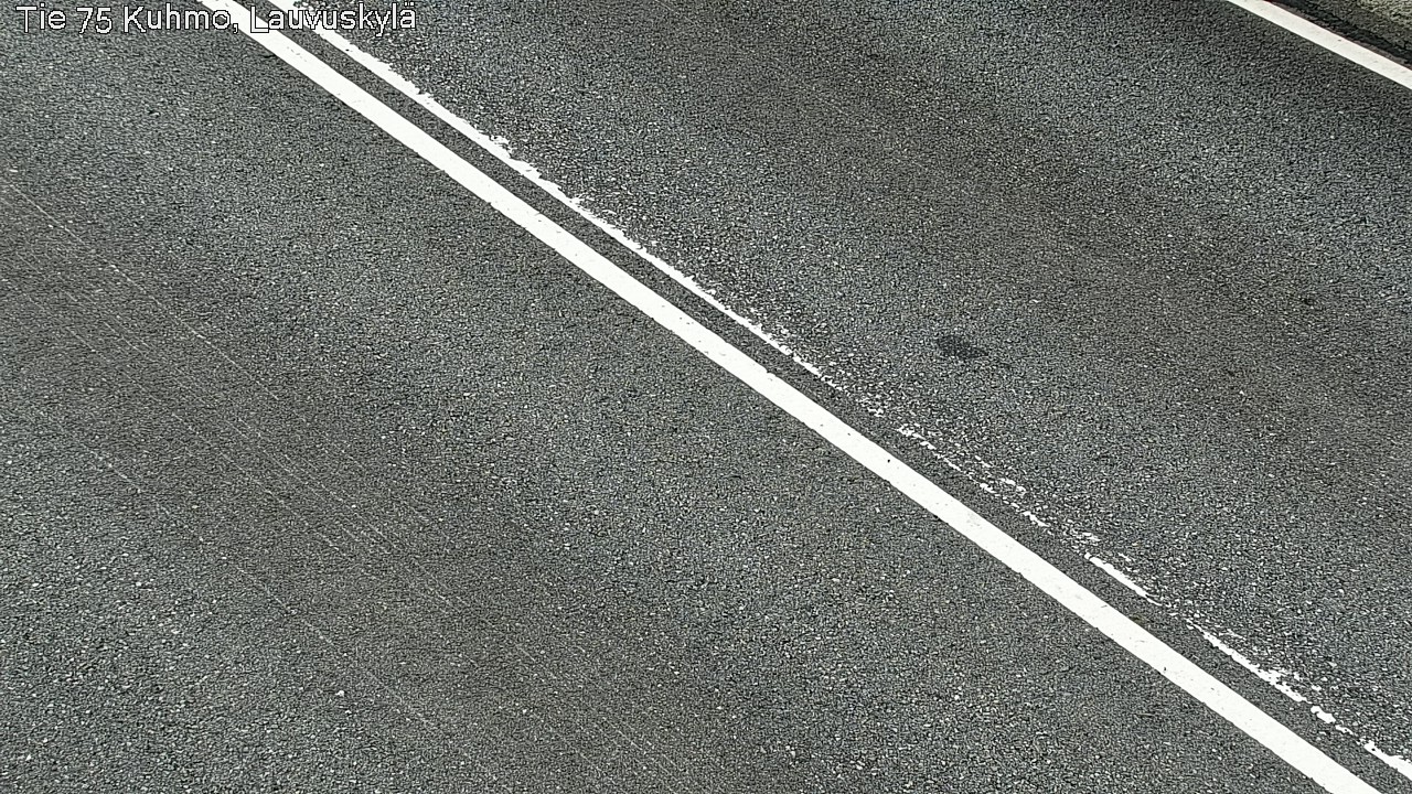 Weather Camera Image Väg 75 Kuhmo, Lauvuskylä, Kuhmo, Kainuu