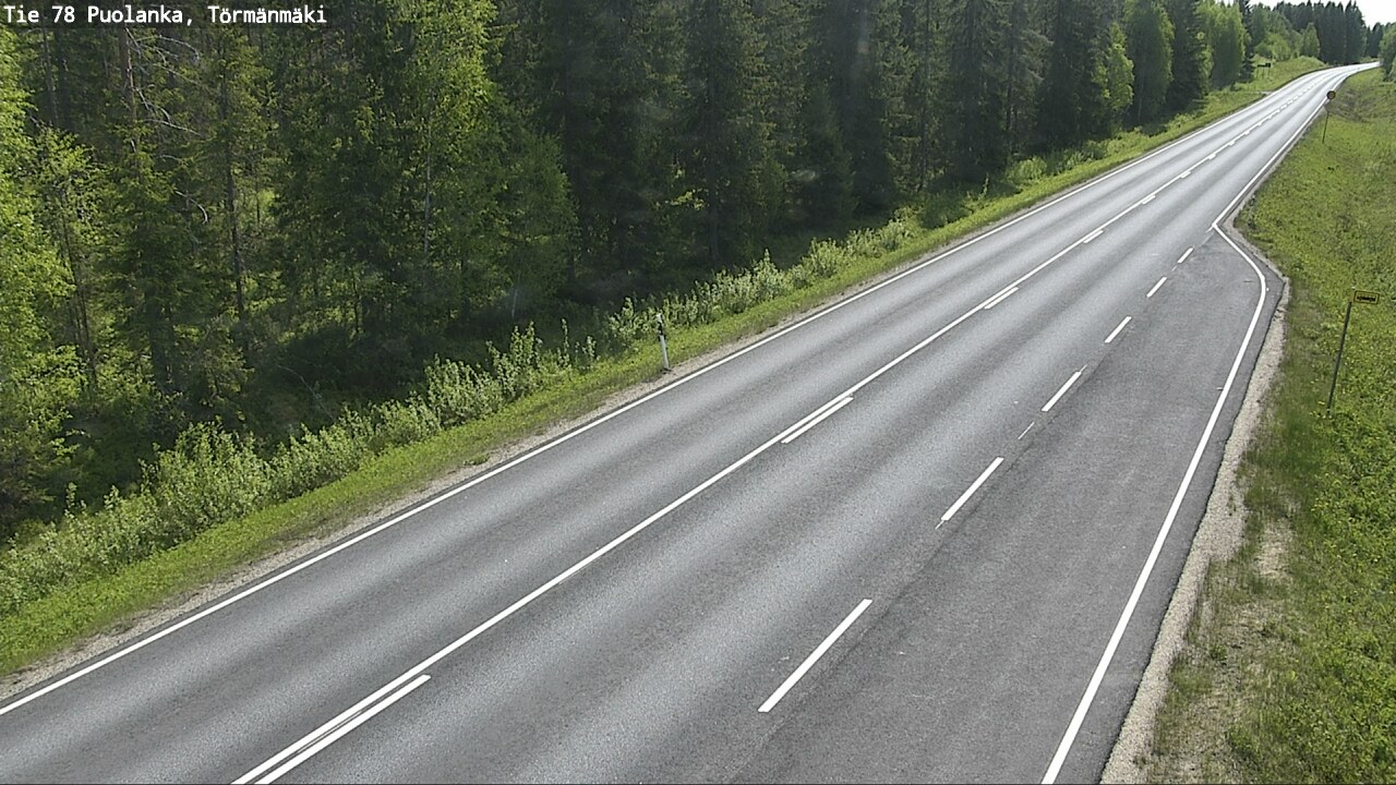 Kelikamerat Kuva Tie 78 Puolanka, Törmänmäki, Puolanka, Kainuu