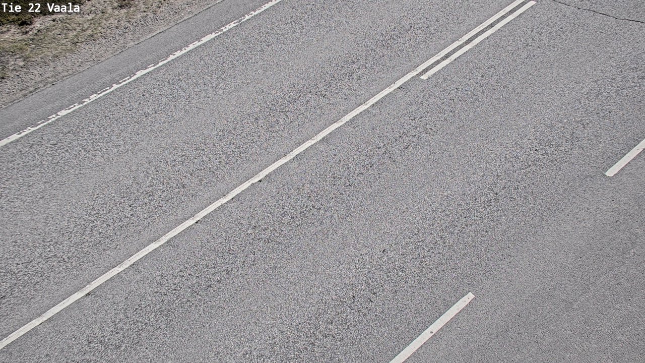 Weather Camera Image Road 22 Vaala, Vaala, Pohjois-Pohjanmaa