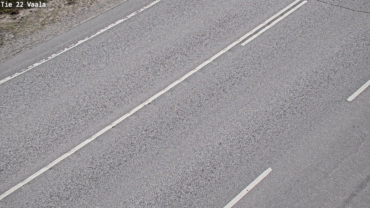 Weather Camera Image Väg 22 Vaala, Vaala, Pohjois-Pohjanmaa