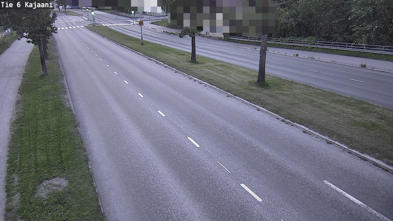 Weather Camera Image Väg 6 Kajana, Kajaani, Kainuu