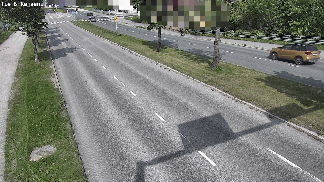 Weather Camera Image Road 6 Kajaani, Kajaani, Kainuu