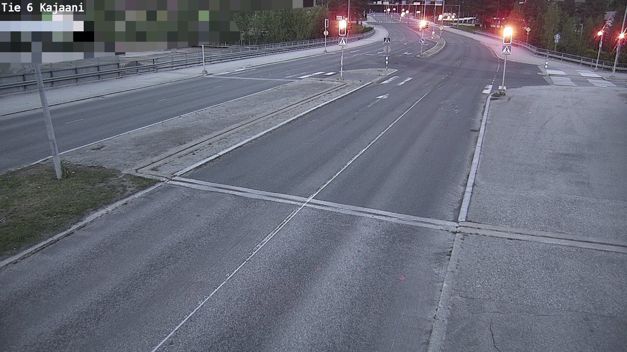 Weather Camera Image Väg 6 Kajana, Kajaani, Kainuu