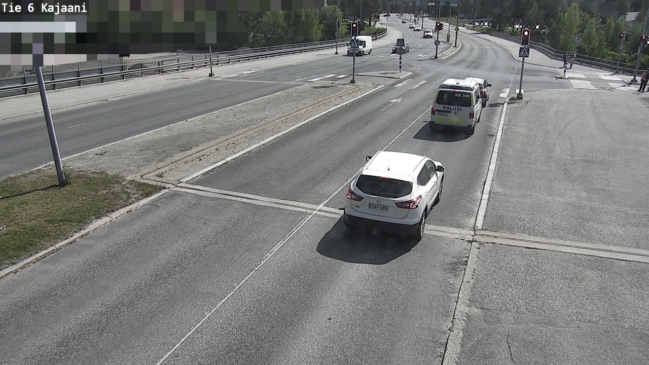 Weather Camera Image Road 6 Kajaani, Kajaani, Kainuu