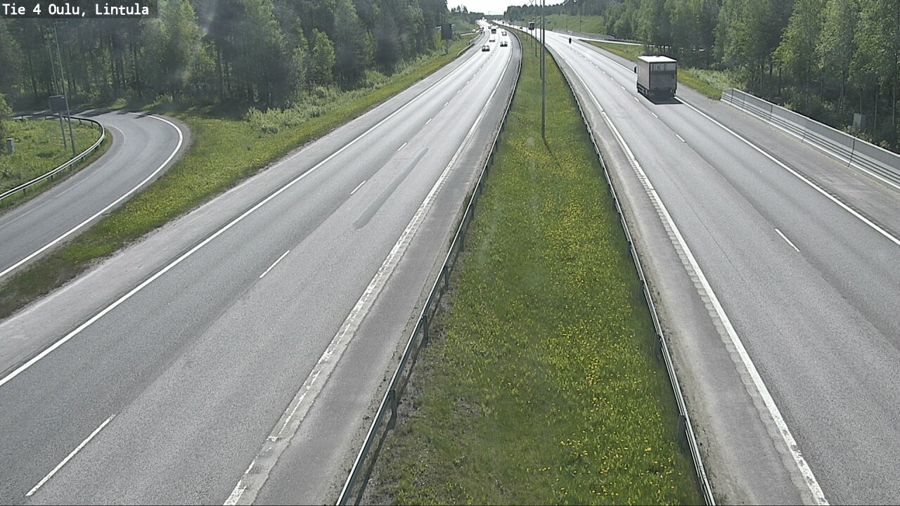 Kelikamerat Kuva Tie 4 Oulu, Lintula, Oulu, Pohjois-Pohjanmaa