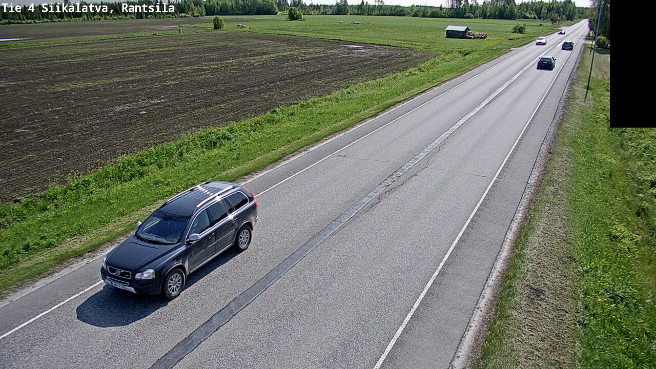 Weather Camera Image Road 4 Siikalatva, Rantsila, Siikalatva, Pohjois-Pohjanmaa