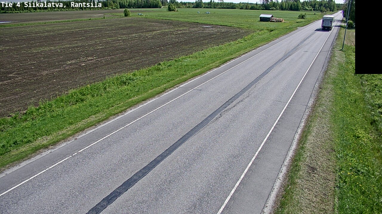 Weather Camera Image Road 4 Siikalatva, Rantsila, Siikalatva, Pohjois-Pohjanmaa