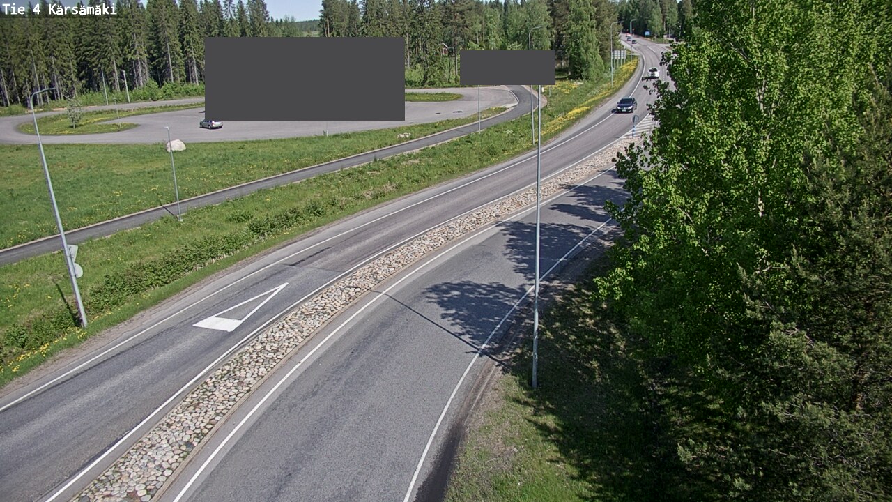 Weather Camera Image Road 4 Kärsämäki, Kärsämäki, Pohjois-Pohjanmaa