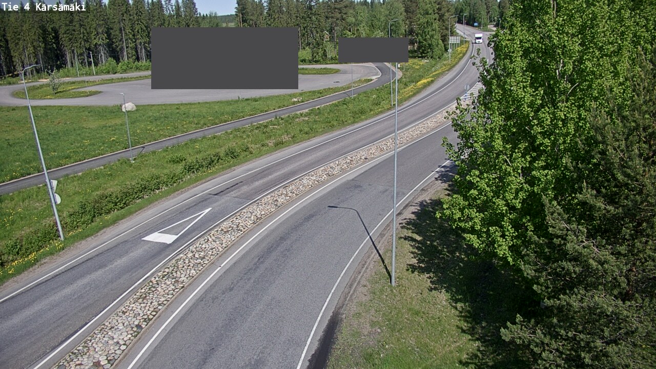 Weather Camera Image Road 4 Kärsämäki, Kärsämäki, Pohjois-Pohjanmaa