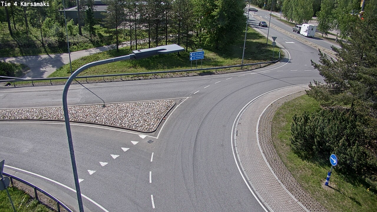 Weather Camera Image Road 4 Kärsämäki, Kärsämäki, Pohjois-Pohjanmaa