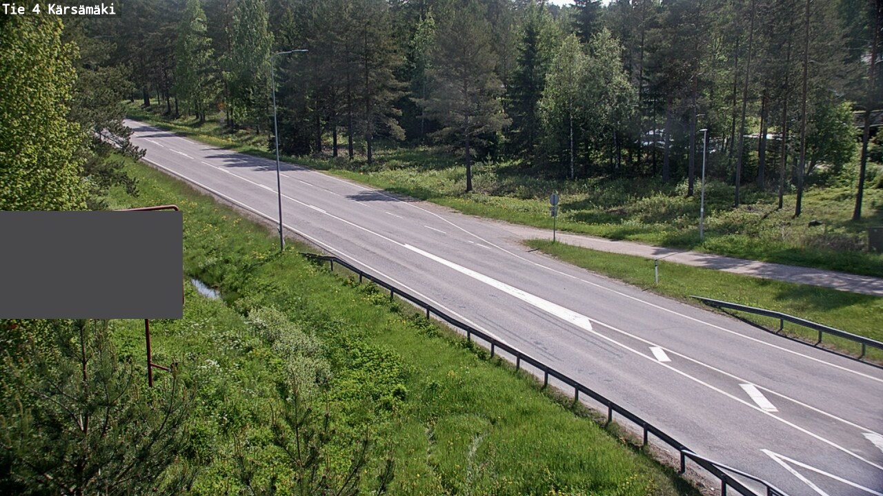 Weather Camera Image Road 4 Kärsämäki, Kärsämäki, Pohjois-Pohjanmaa