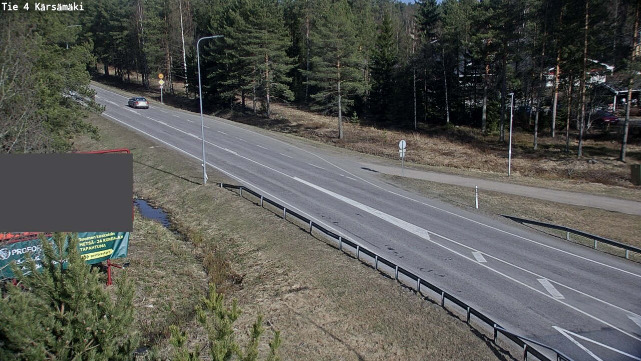 Weather Camera Image Road 4 Kärsämäki, Kärsämäki, Pohjois-Pohjanmaa