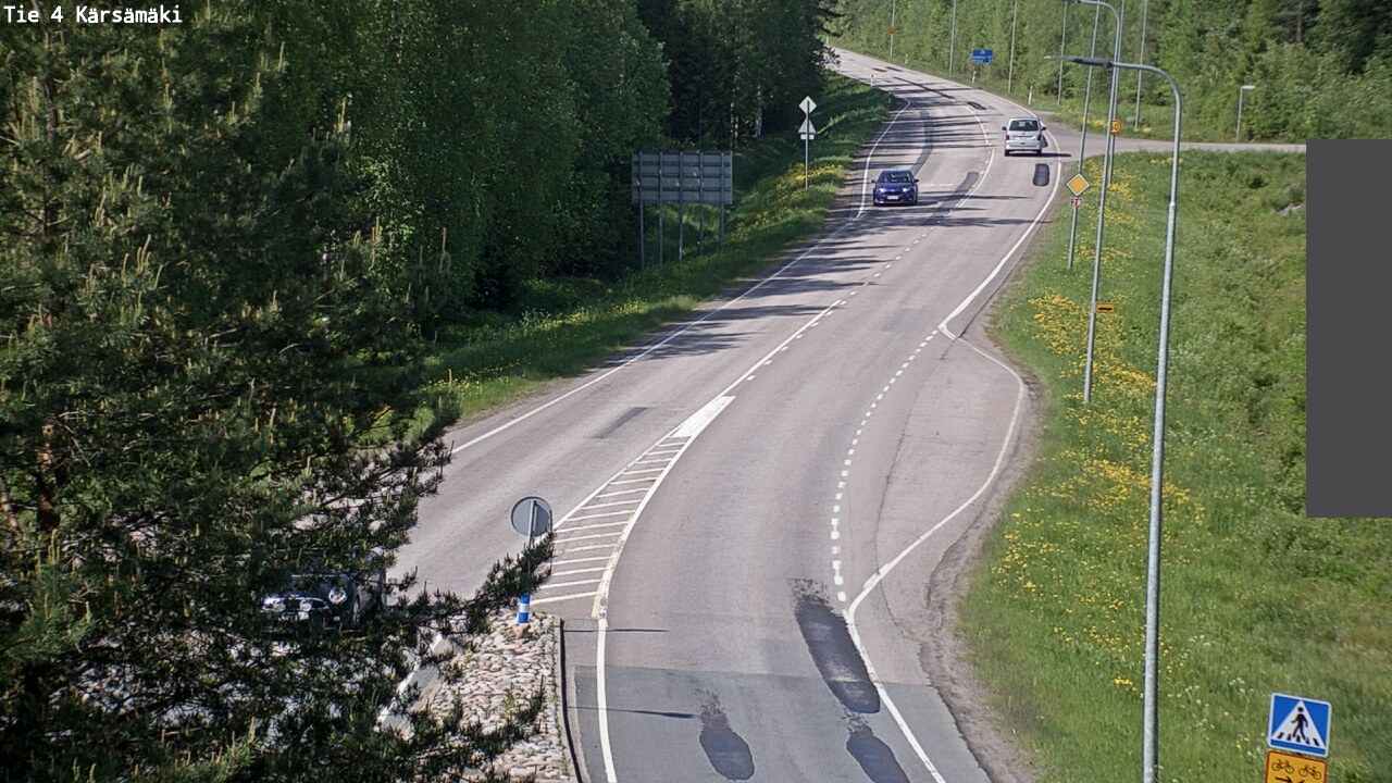 Weather Camera Image Road 4 Kärsämäki, Kärsämäki, Pohjois-Pohjanmaa