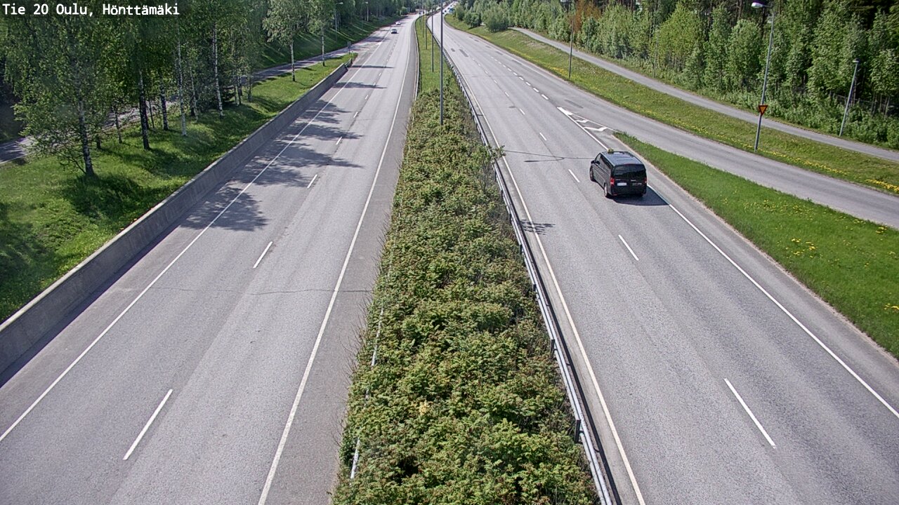 Kelikamerat Kuva Tie 20 Oulu, Hönttämäki, Oulu, Pohjois-Pohjanmaa