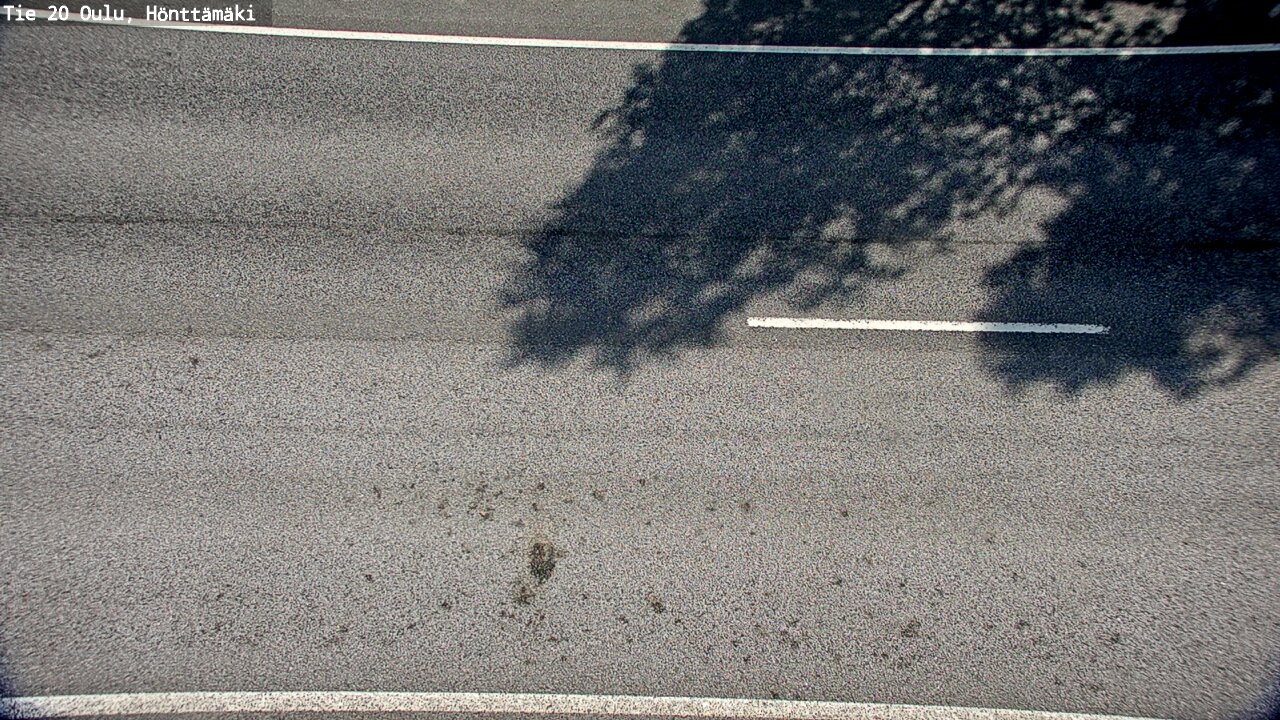 Weather Camera Image Väg 20 Oleåborg, Hönttämäki, Oulu, Pohjois-Pohjanmaa