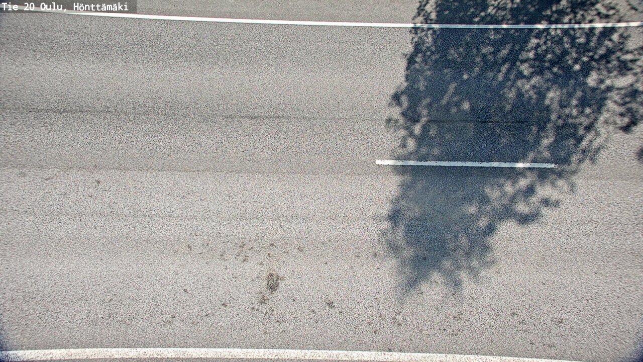Weather Camera Image Road 20 Oulu, Hönttämäki, Oulu, Pohjois-Pohjanmaa