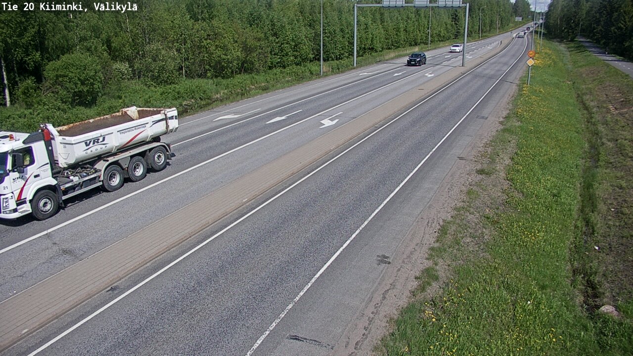 Kelikamerat Kuva Tie 20 Oulu Kiiminki, Välikylä, Oulu, Pohjois-Pohjanmaa