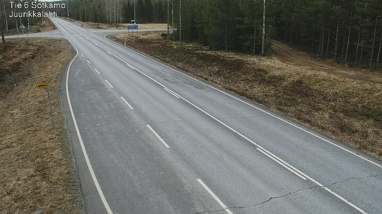 Kelikamerat Kuva Tie 6 Sotkamo, Juurikkalahti, Sotkamo, Kainuu