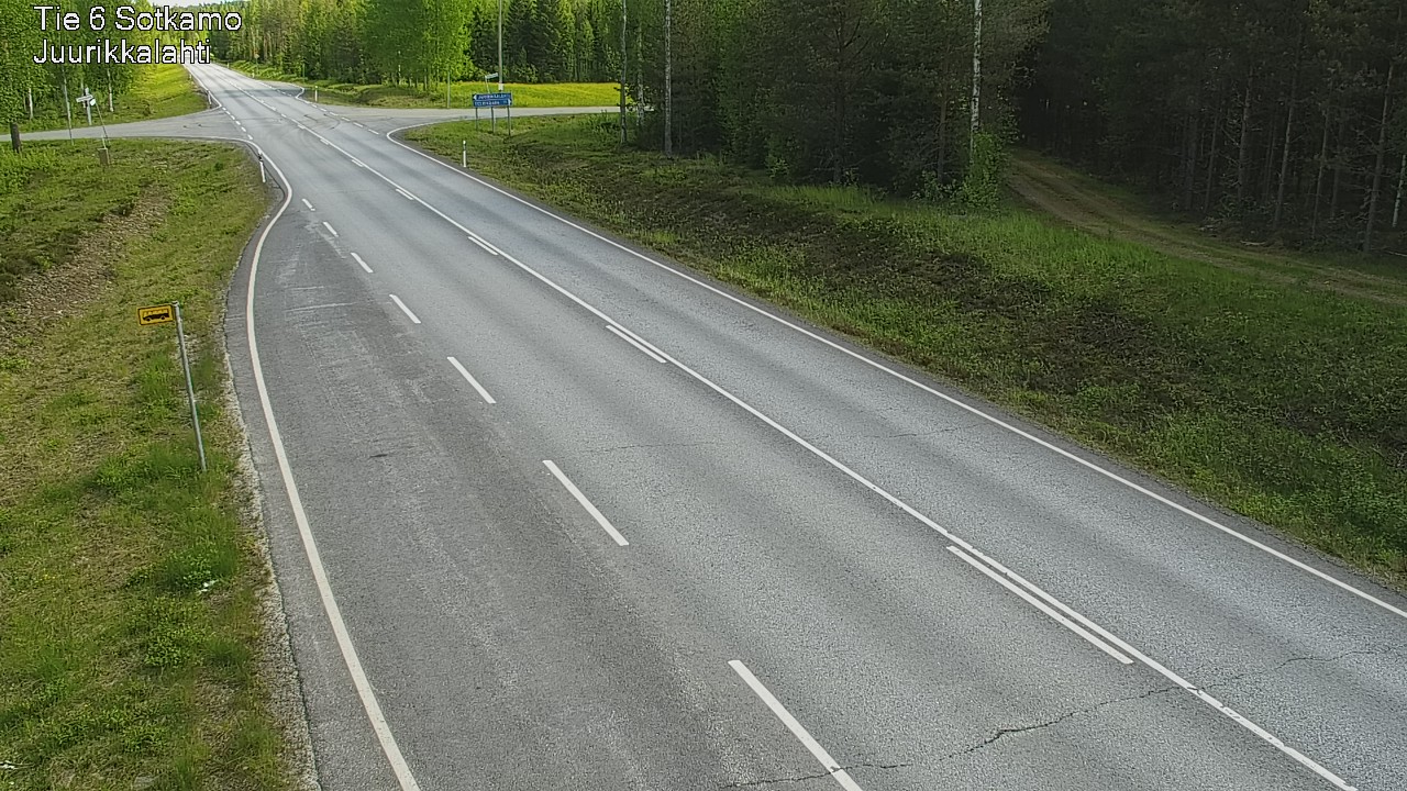 Kelikamerat Kuva Tie 6 Sotkamo, Juurikkalahti, Sotkamo, Kainuu